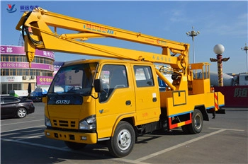 Isuzu Brand 16M Aerial Working/Platform Truck Manufacture للبيع