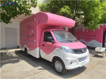 迷你小型移动厨房热狗咖啡汉堡货车街街自动售货卡车,带有完整的厨房供应商