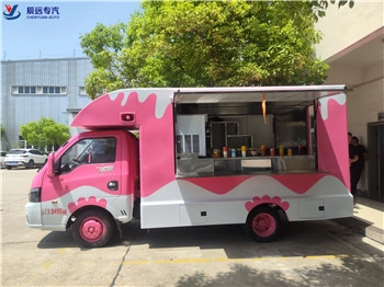 迷你小型移动厨房热狗咖啡汉堡货车街街自动售货卡车,带有完整的厨房供应商