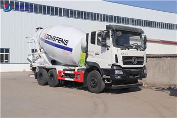 EURO III DF 10CBM الخرسانة الخلاط الأسمنت بائع الشاحنة مع RHD