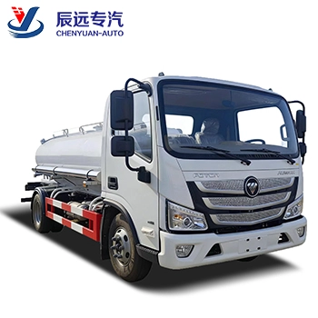 Foton brand 5000 liters water cart sa tagagawa ng sprinkler wagon sa China