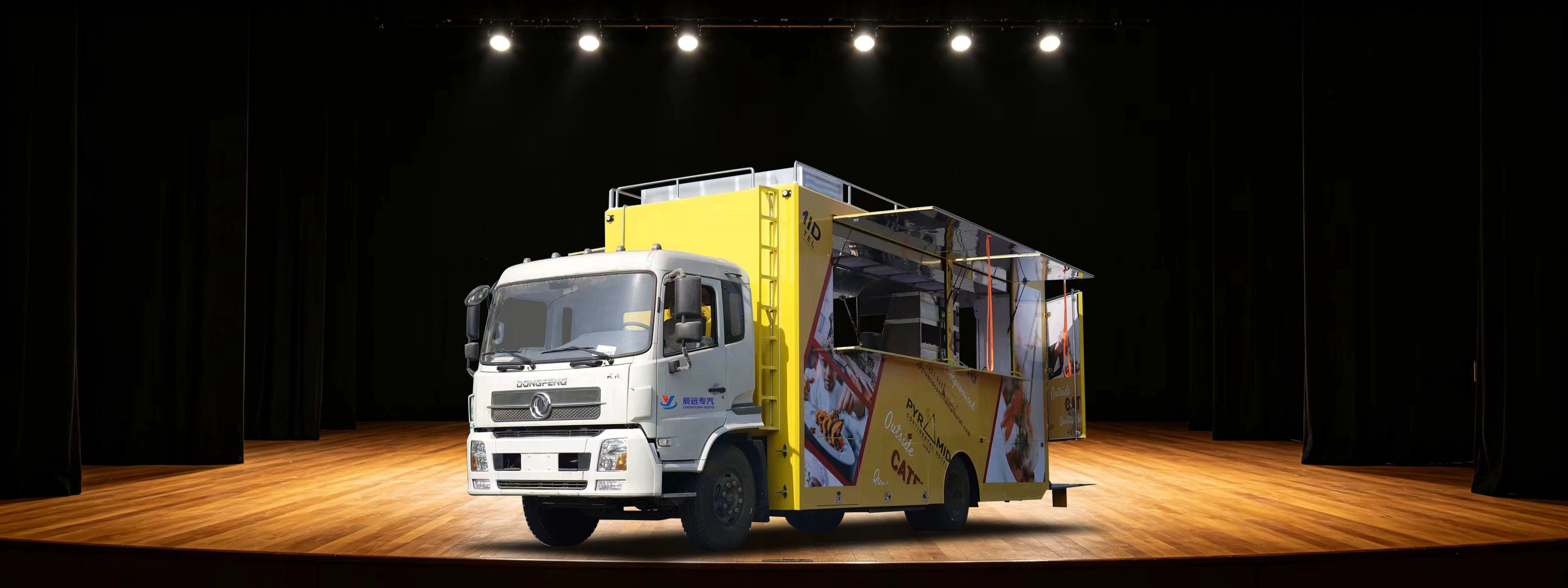 Malakas na modelo ng mobile kitchen na supplier ng fast food na trak Malakas na modelo ng mobile kitchen na supplier ng fast food na trak