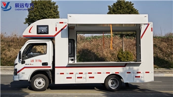 Sa pamamagitan ng diesel mobile vending vehicle mabilis na paggawa ng ice cream truck
