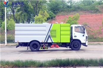 Dongfeng brand 4x2 road sweeper truck - COPY - vn1s0w