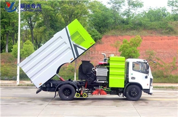 Dongfeng brand 4x2 road sweeper truck - COPY - vn1s0w