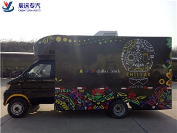 汽油欧六左舵货车迷你餐车烹饪车多功能冰淇淋车销售