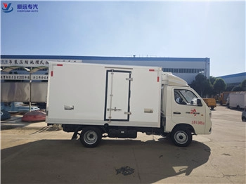 China mini refrigerator truck van vehicle manufactures