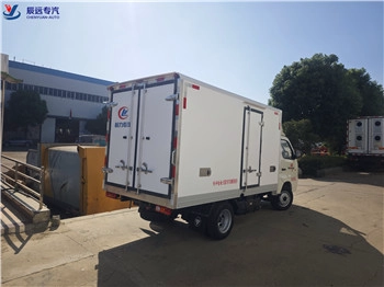 China mini refrigerator truck van vehicle manufactures