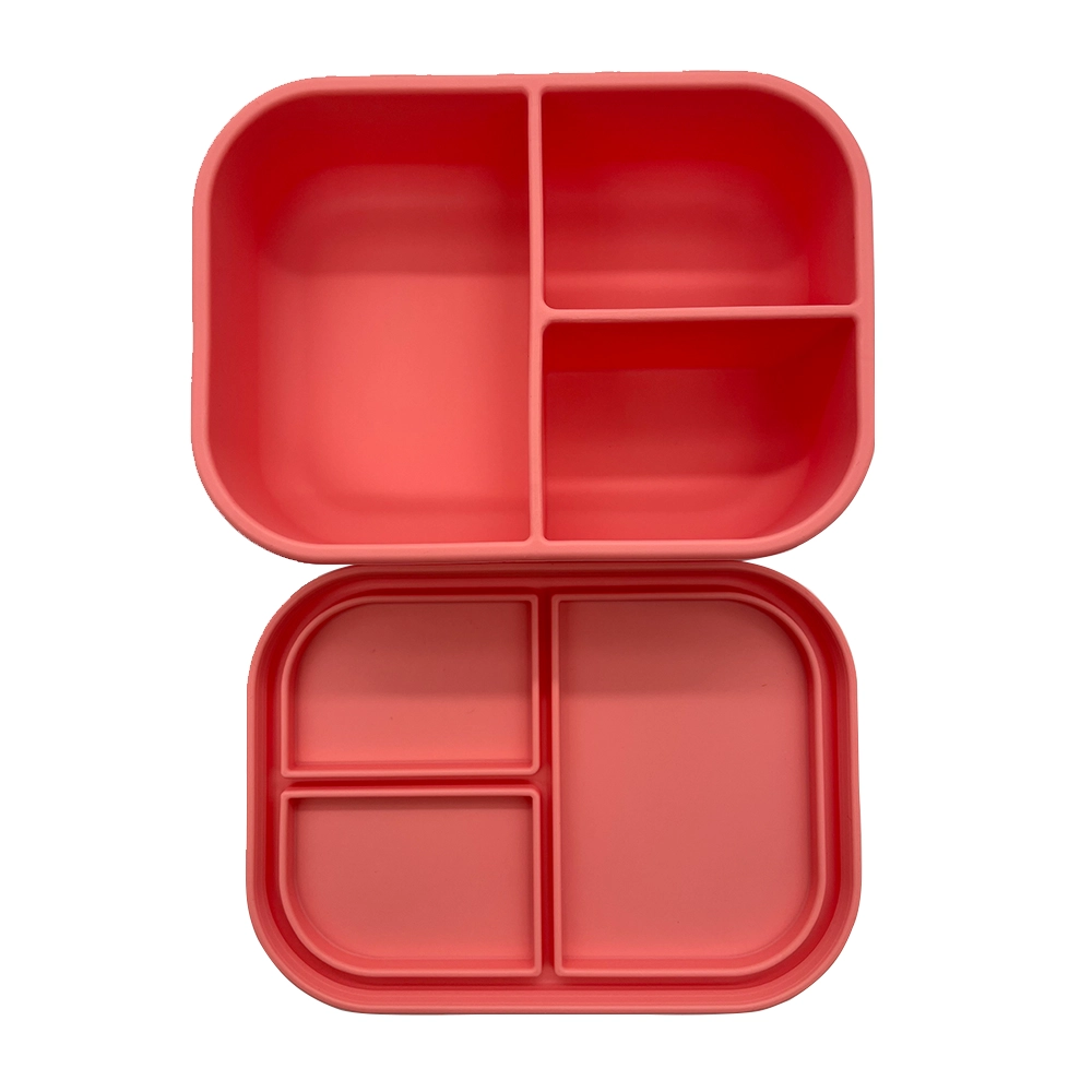 Custom Hot Selling Food Grade Silicone Lunch Box Portable Kids Bento Box Silicone Food Storage Container - COPY - 1pkjqk