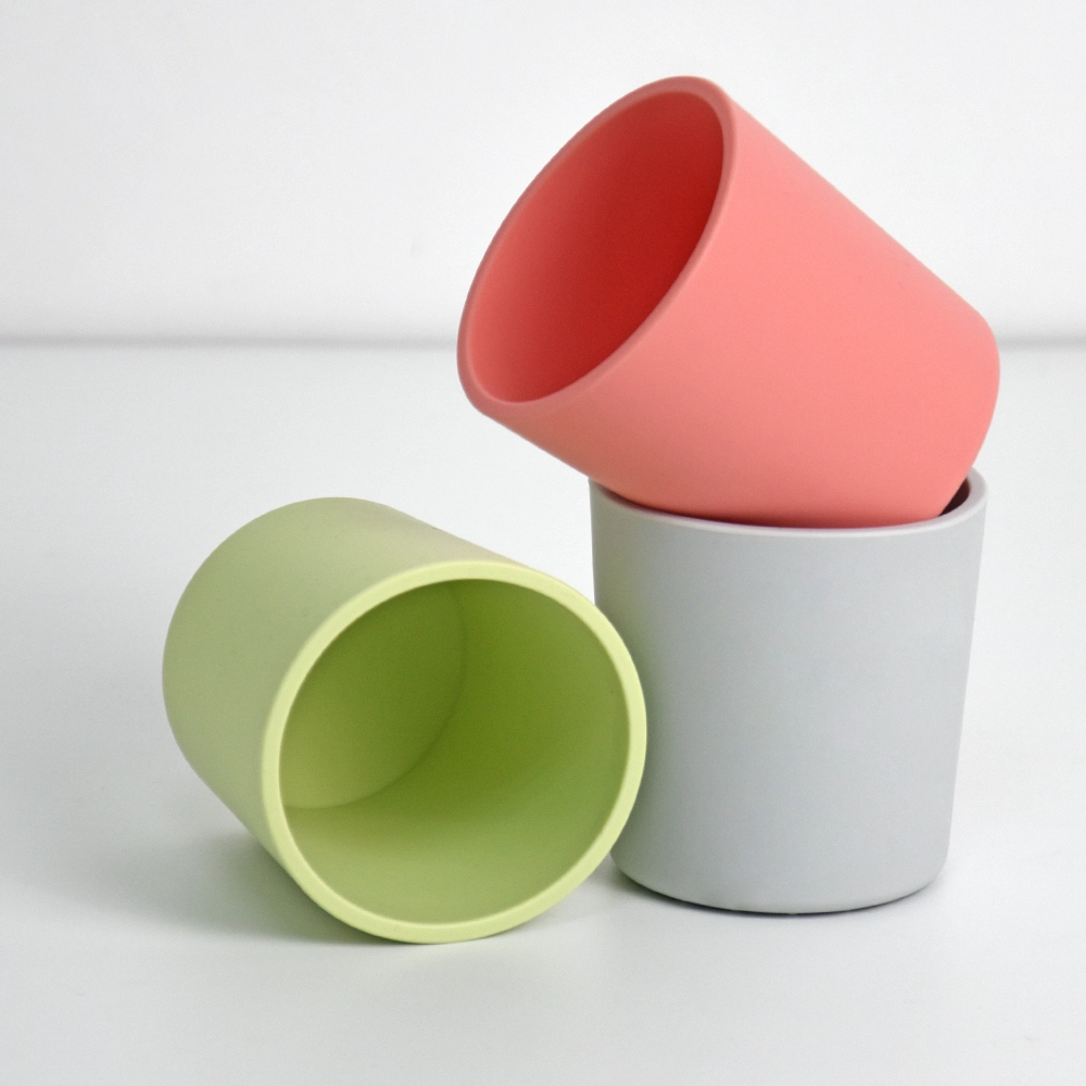 BHD BPA Free Unbreakable Infant Learning Drinking Cup Nonslip Easy to Grip Led Weaning Silicone Tiny Baby Cup