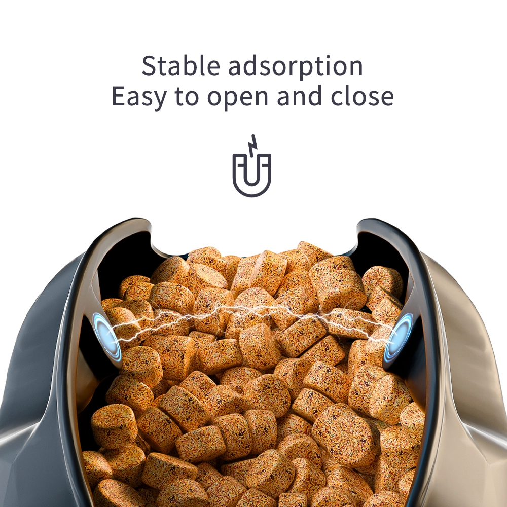 Benhaida Factory Portable Magnetic Dog Food Bag for Training BPA Free Waist Clip Silicone Dog Treat Pouch