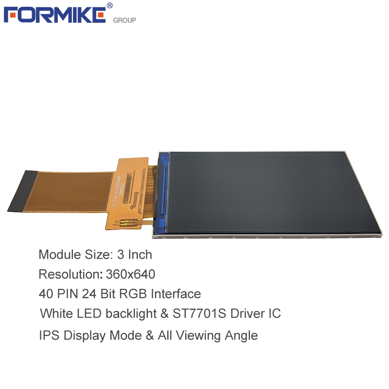 3palcová obrazovka 360x640 IPS TFT modul 3palcový LCD displej (KWH030ST16-F01)