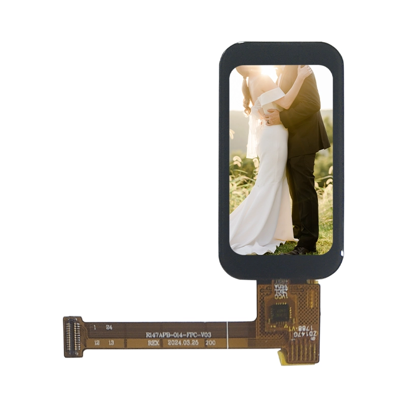 Cina Display LCD 172x320 da 1,47 pollici senza batteria Schermo LCD personalizzato con batteria Soluzione LCD personalizzata (KWH0147ST02-C01) produttore