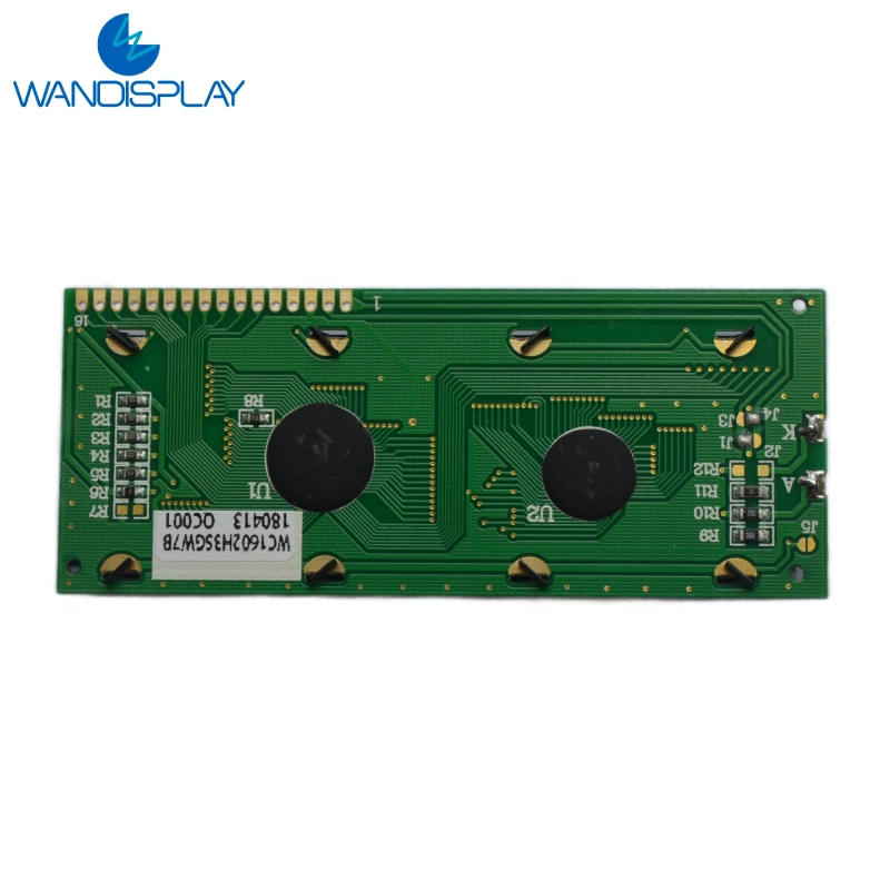 Display LCD de caracteres 16x2 Folha de dados COB Display LCD 16x2 1602 Módulos LCD RoHS (WC1602H3SGW7B)