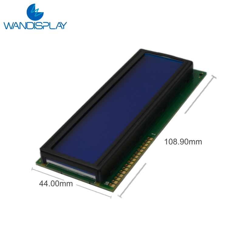 Display LCD de caracteres 16x2 Folha de dados COB Display LCD 16x2 1602 Módulos LCD RoHS (WC1602H3SGW7B)