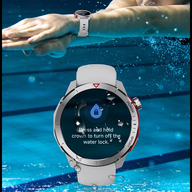 Relógio GPS Smart Watch Pantalla AMOLED Smartwatch GPS Tracker para deportes al aire libre (MG04)