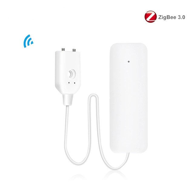Sensor inteligente de fugas de agua Sensores de fugas de agua Zigbee Sensor de alarma de agua