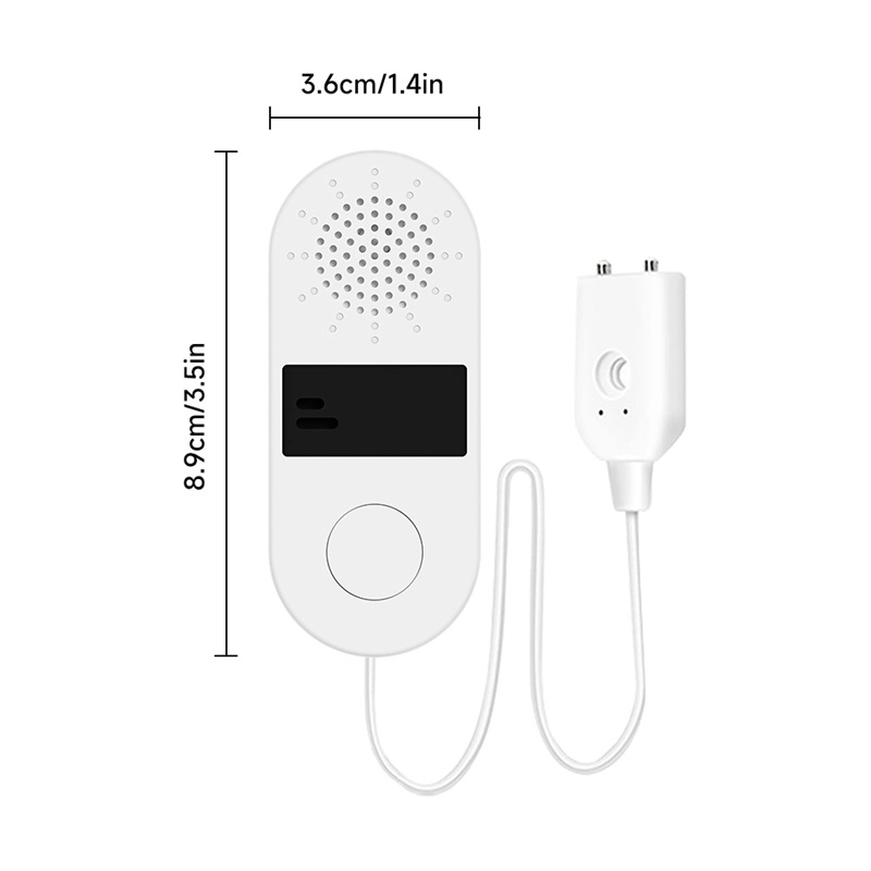 Sensore rilevatore di perdite d'acqua Wifi Sensore di perdite d'acqua Tuya Zigbee Sensore di acqua con allarme sonoro e luminoso