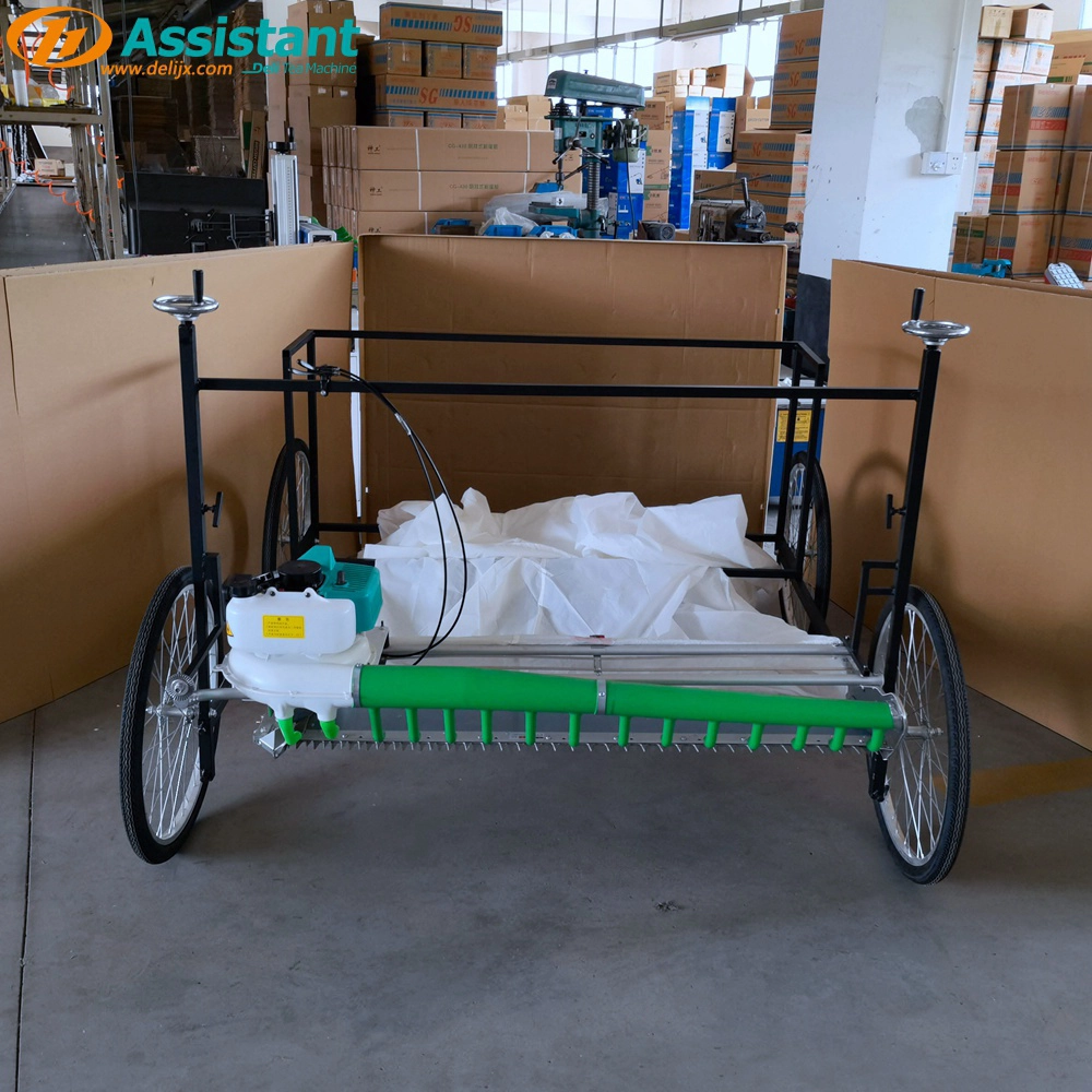 Raflı ve Tekerlekli 1210mm Lavanta Ot Biçerdöver Makinesi DL-4CP-1210W