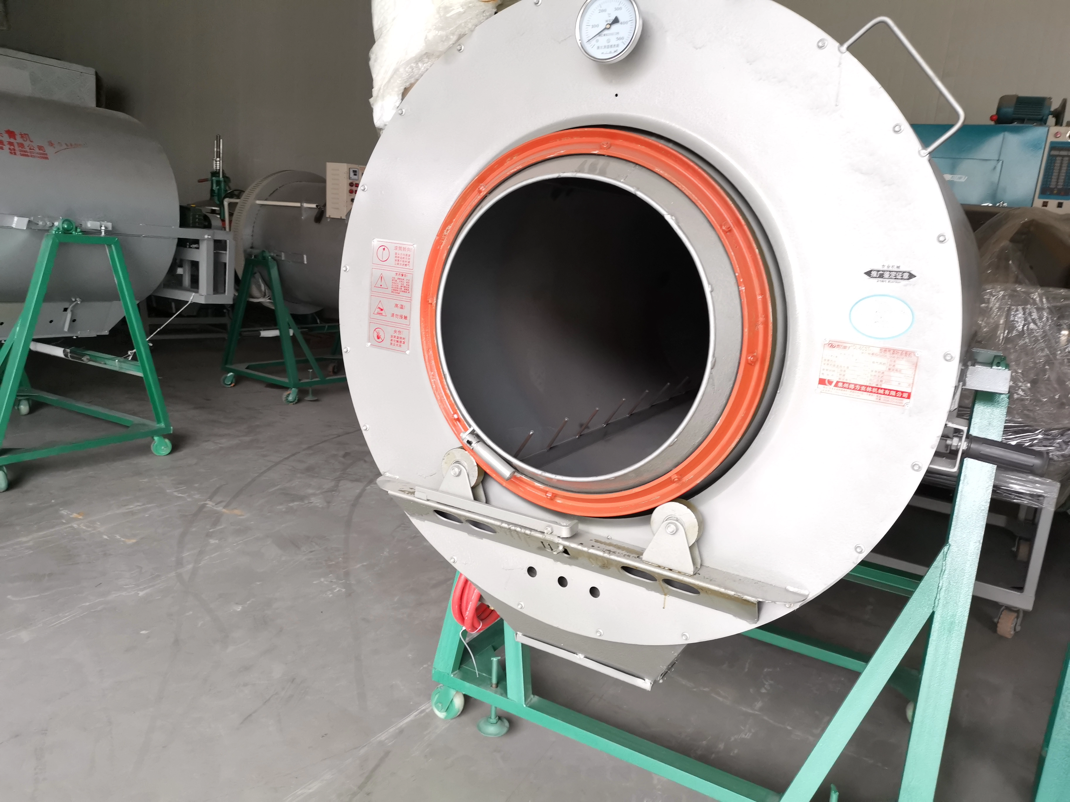  100cm Diameter LPG/LNG Heating Green Tea Roaster Machine