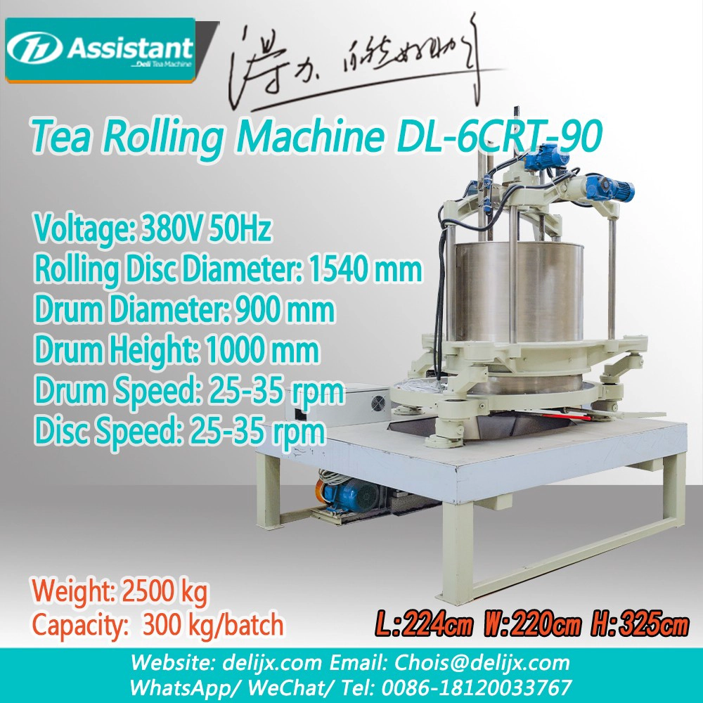 Cina Mesin Penggulung dan Pemutar Teh Listrik Produksi Massal Industri DL-6CRT-90 pabrikan Mesin Penggulung dan Pemutar Teh Listrik Produksi Massal Industri DL-6CRT-90