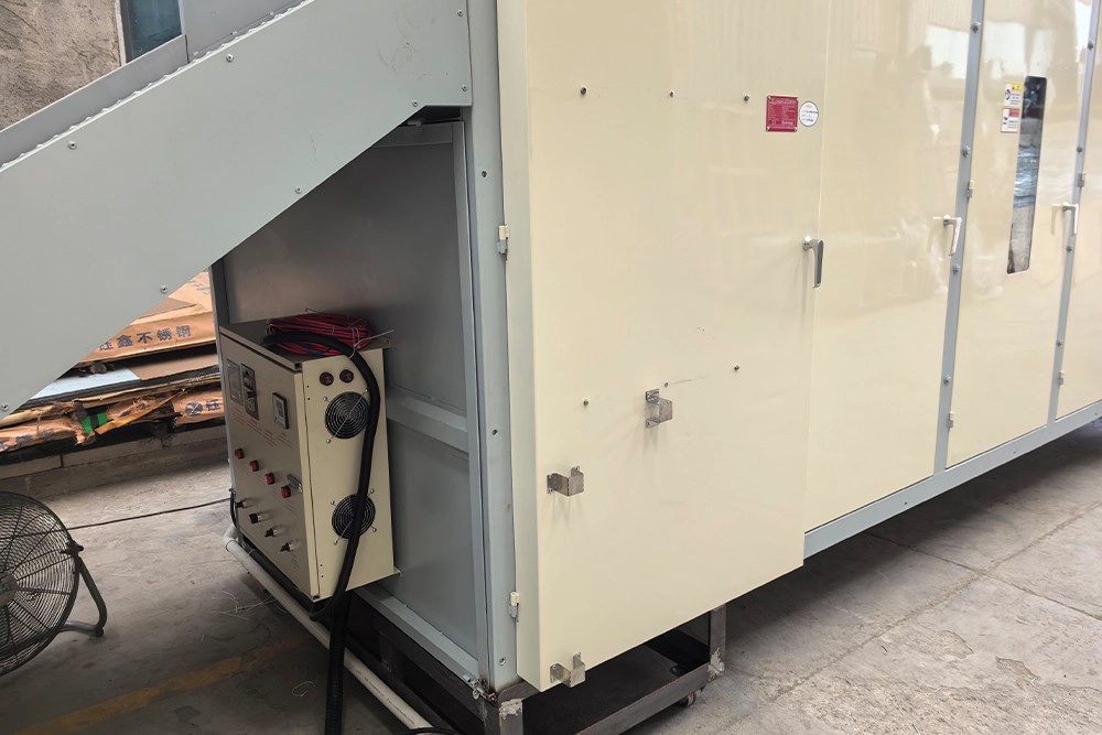 Continuous Wood-Coal Chain Plate Tea Drying Machine