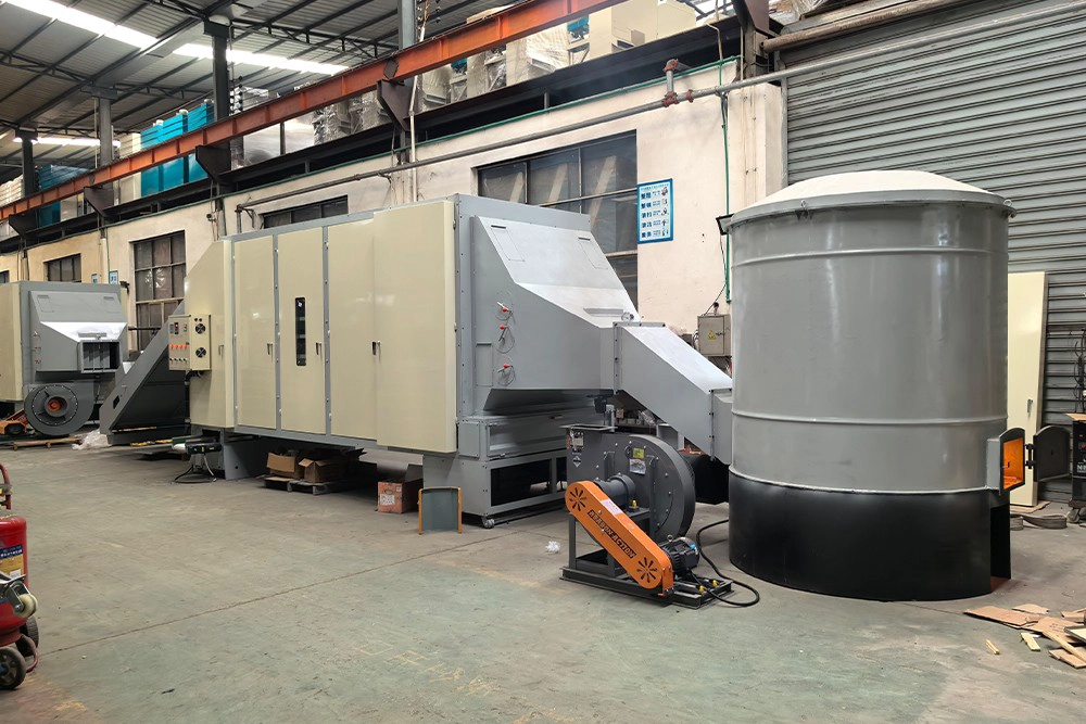 Wood-Coal Chain Plate Tea Dryer
