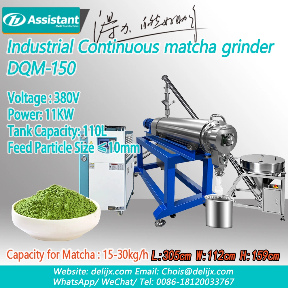 Çin FDA Certified Food Grade Stainless Steel PLC Controlled Industrial Tea Powder Machine DL-6CQM-40P - COPY - nr1k18 üretici firma