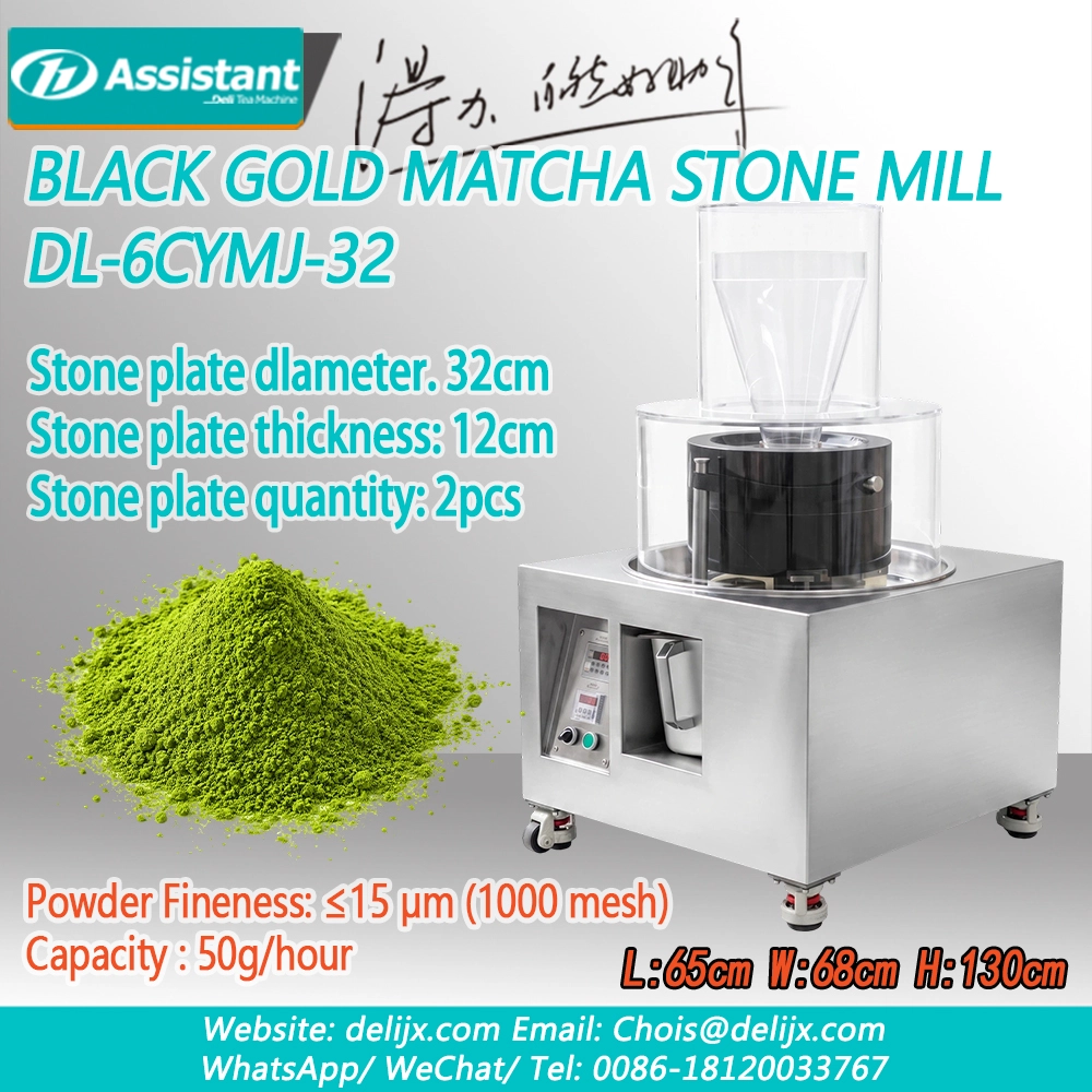 Chine 15 μm Machine de broyage en poudre en pierre en or noir électrique DL-6CYMJ-32 fabricant 15 μm Machine de broyage en poudre en pierre en or noir électrique DL-6CYMJ-32