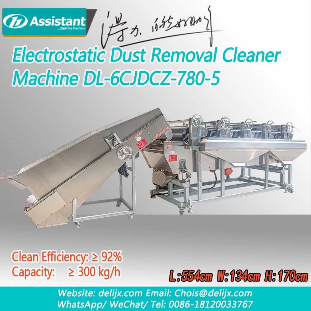 Cina Tea Electrostatic Dust Removal Clearner Machine DL-6CJZ-135-6B - COPY - hb6rhk pabrikan Tea Electrostatic Dust Removal Clearner Machine DL-6CJZ-135-6B - COPY - hb6rhk