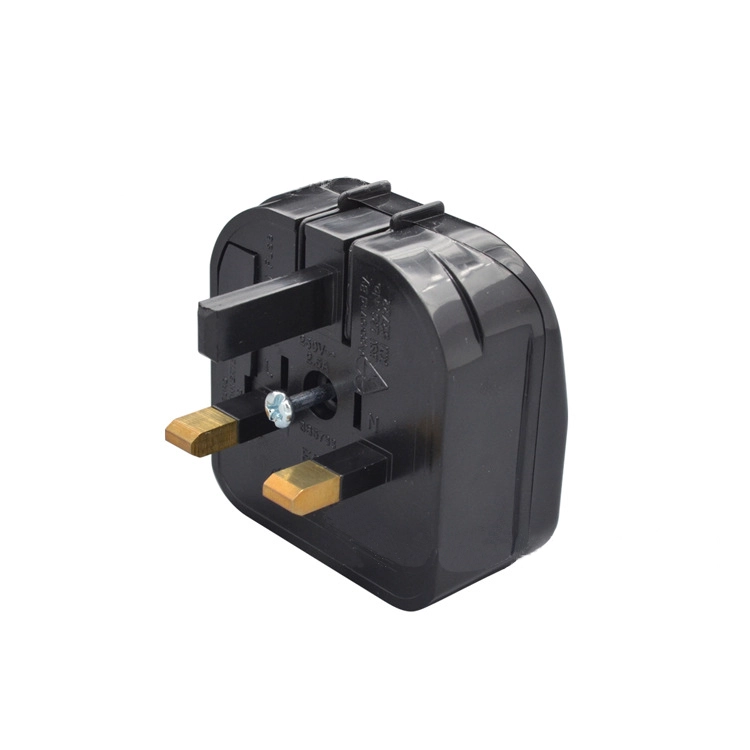 European Electrical Appliances to UK Plug Converter Clamshell Conversion Plug European Round Plug to UK 13A Plug SE-ECP