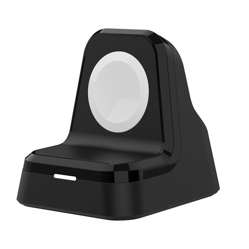 China Unique Design Strong Magnetic Wireless Apple Watch Charging Stand with Nightstand Mode and LED Charging Indicator Function (MH-D36) manufacturer