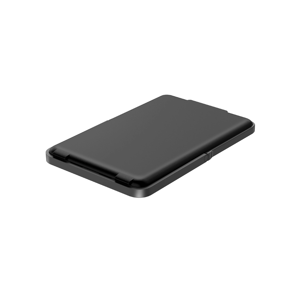 Banque d'alimentation de chargeur sans fil magnétique MagSafe pliable en alliage d'aluminium 5000 mAh avec charge filaire rapide PD20W et support de support de téléphone (MH-P22B)