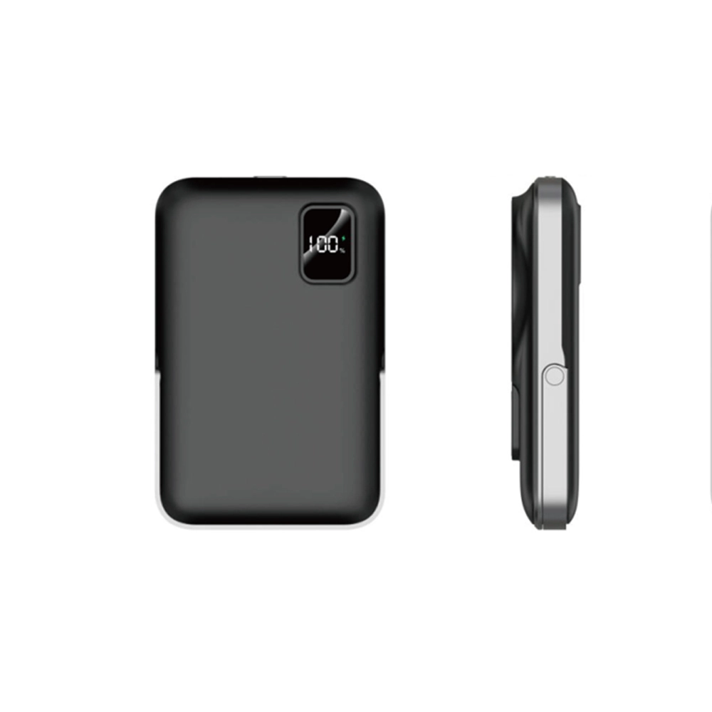 3'ü 1 arada 10000 mAh Manyetik MagSafe Kablosuz Şarj Güç Bankası, iPhone iWatch Kulaklıklar için Katlanabilir Metal Braketli Telefon Tutucu (MH-P70)