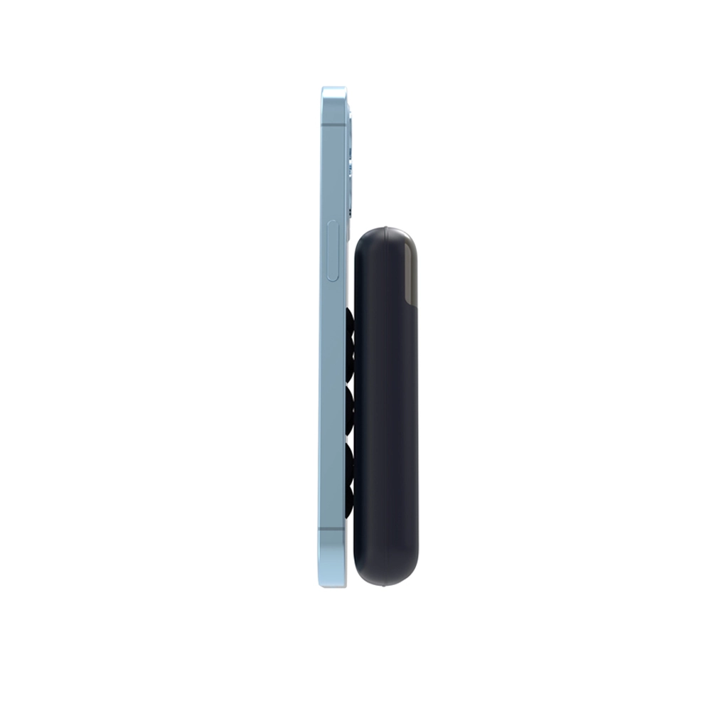 10000 mAh 15 W schnelle kabellose Lade-Powerbank mit starkem Saugnapfständer und LED-Digital-Leistungsanzeige, USB-C-Eingang/Ausgang (MH-P37)