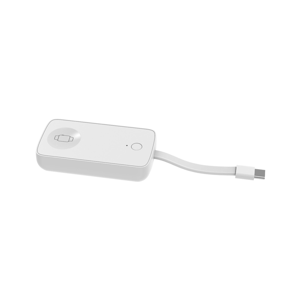 Taşınabilir Tasarım Manyetik Kablosuz Şarj İşlevi, Tüm Apple Watch Serileri (MH-P10) için Dahili USB-C Şarj Kablosu ile Apple Watch'a Otomatik Olarak Takılmasını Sağlar