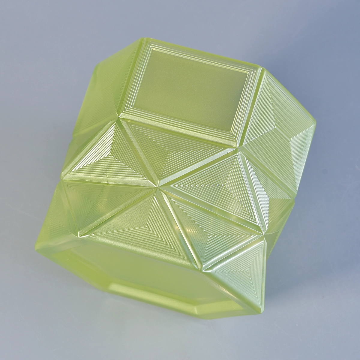 Luxury hexagon empty candle jars for candle making Luxury hexagon empty candle jars for candle making