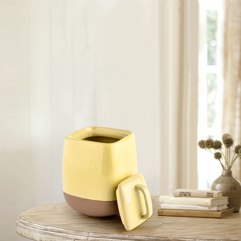 New Design Ceramic Candle Jar with Lids for Home Decoration New Design Ceramic Candle Jar with Lids for Home Decoration
