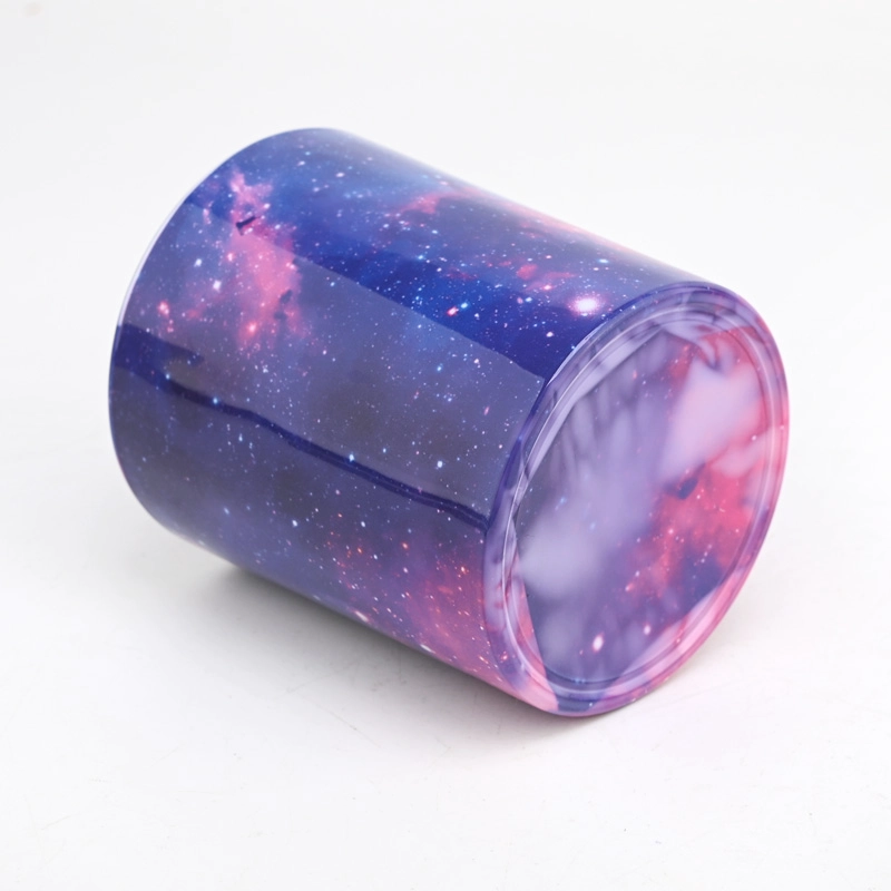 Customized Fancy Pattern Glass Candle Jars 8oz Glass Candle Holders 30cl Candle Glass Customized Fancy Pattern Glass Candle Jars 8oz Glass Candle Holders 30cl Candle Glass