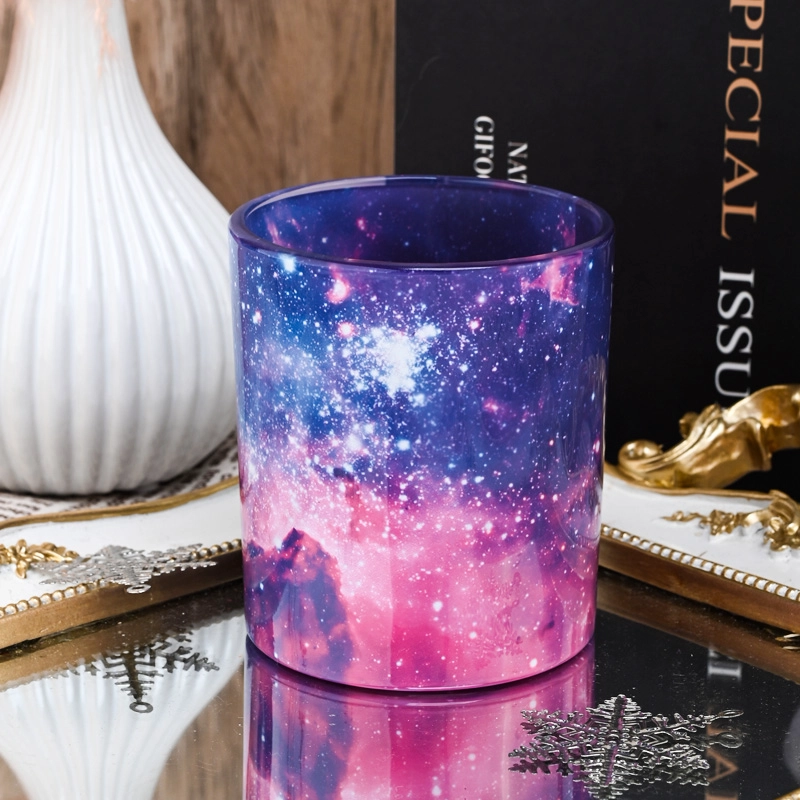 Customized Fancy Pattern Glass Candle Jars 8oz Glass Candle Holders 30cl Candle Glass Customized Fancy Pattern Glass Candle Jars 8oz Glass Candle Holders 30cl Candle Glass