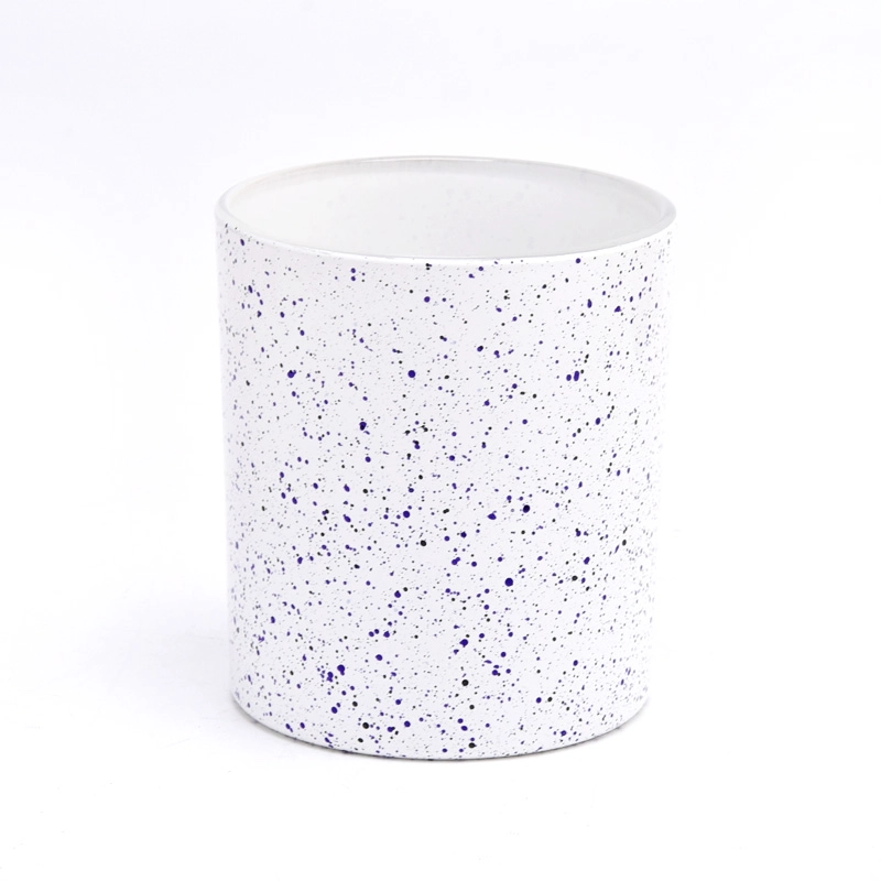 Speckles Decorative Glass Candle Holders 8oz Glass Candle Holders Wholesale Speckles Decorative Glass Candle Holders 8oz Glass Candle Holders Wholesale