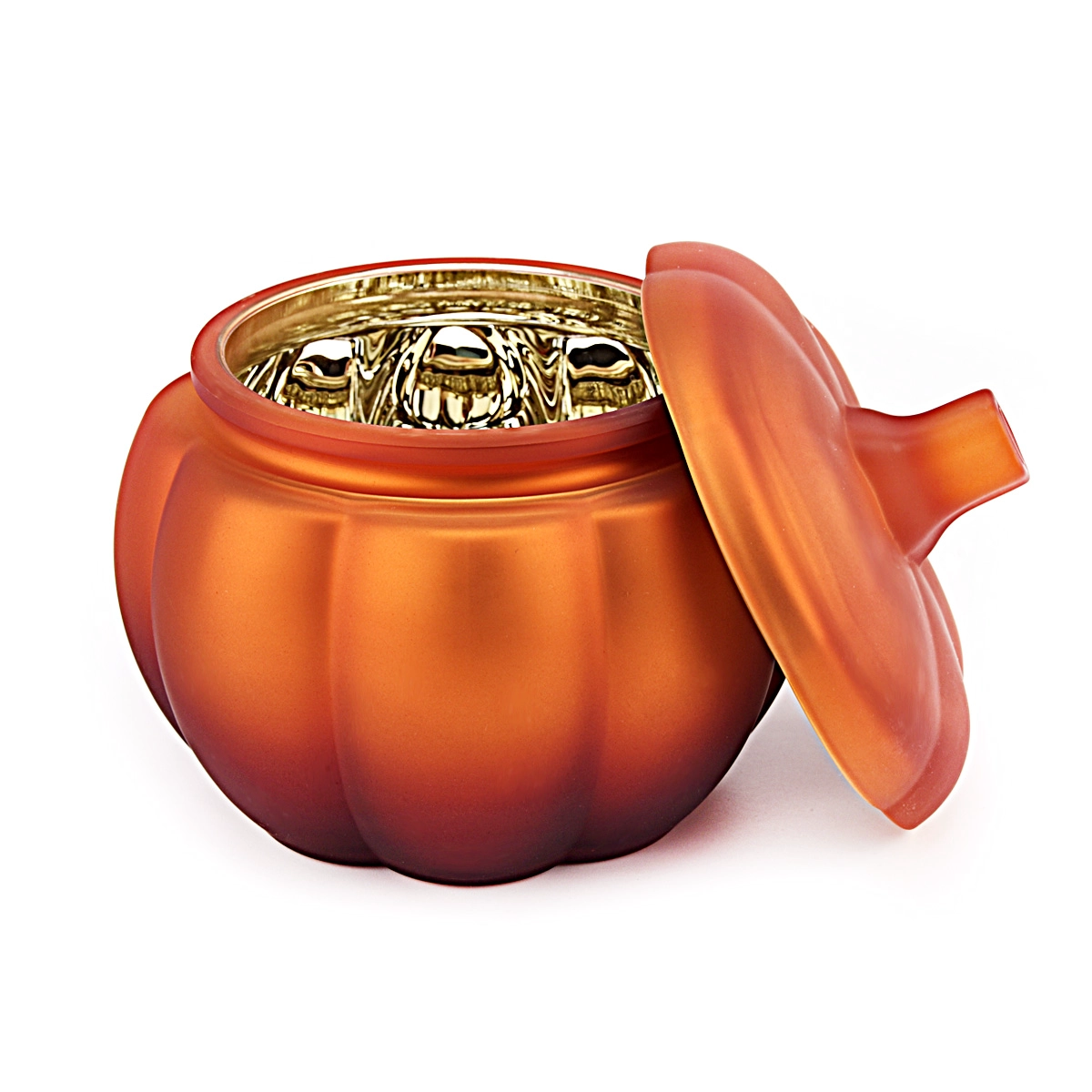 Wholesale Customized Color Pumpkin Glass Jar with Lids Pumpkin Glass Candy Storage Container Wholesale Customized Color Pumpkin Glass Jar with Lids Pumpkin Glass Candy Storage Container