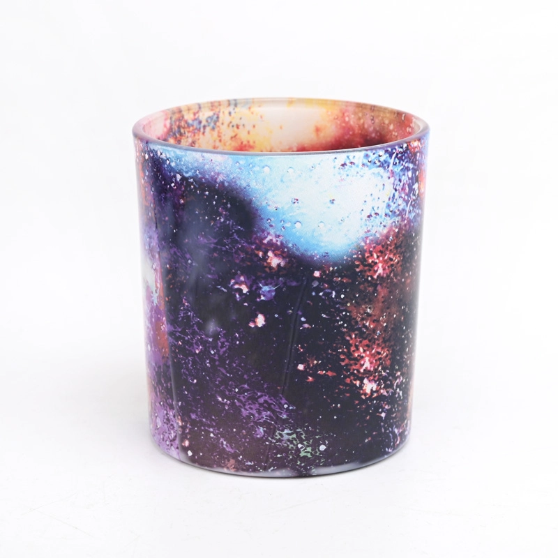 Galaxy Painting Glass Candle Holders Wholesale Galaxy Painting Glass Candle Holders Wholesale