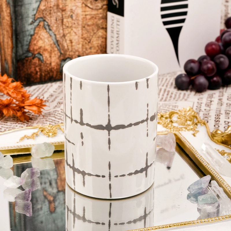 400ml Ceramic Candle Holders 10oz 11oz Customized Candle Vessels Wholesale 400ml Ceramic Candle Holders 10oz 11oz Customized Candle Vessels Wholesale