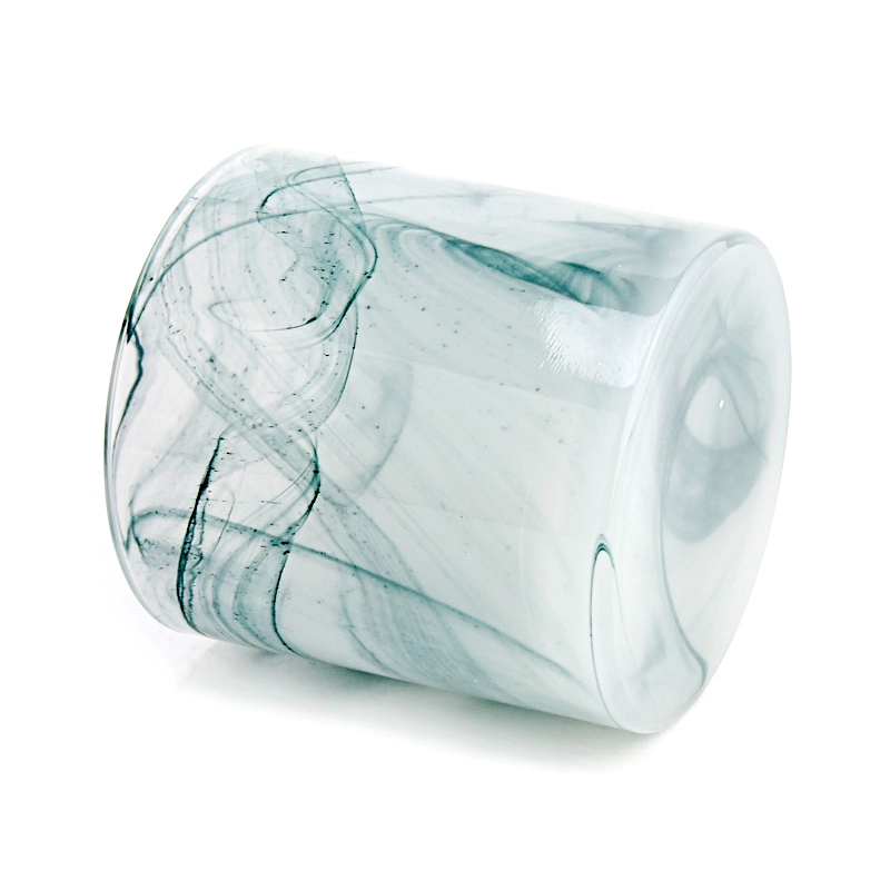 handmade Glass Candle jar empty candle vessels for candle making
