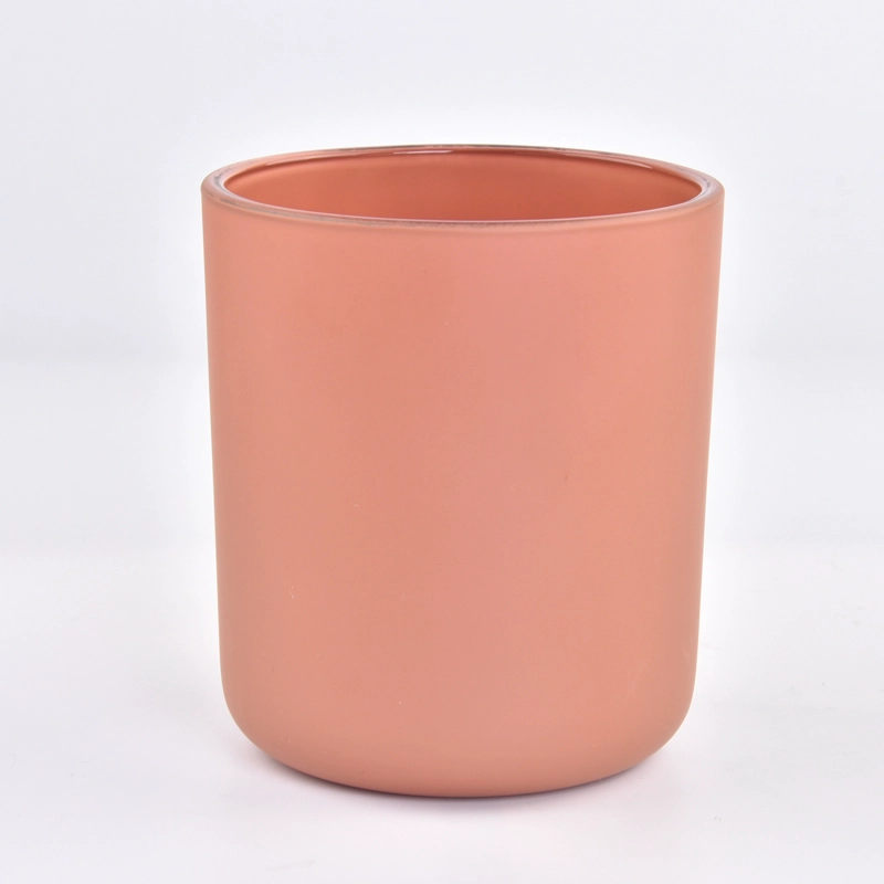 18oz glass jar for candles with round bottom supplier