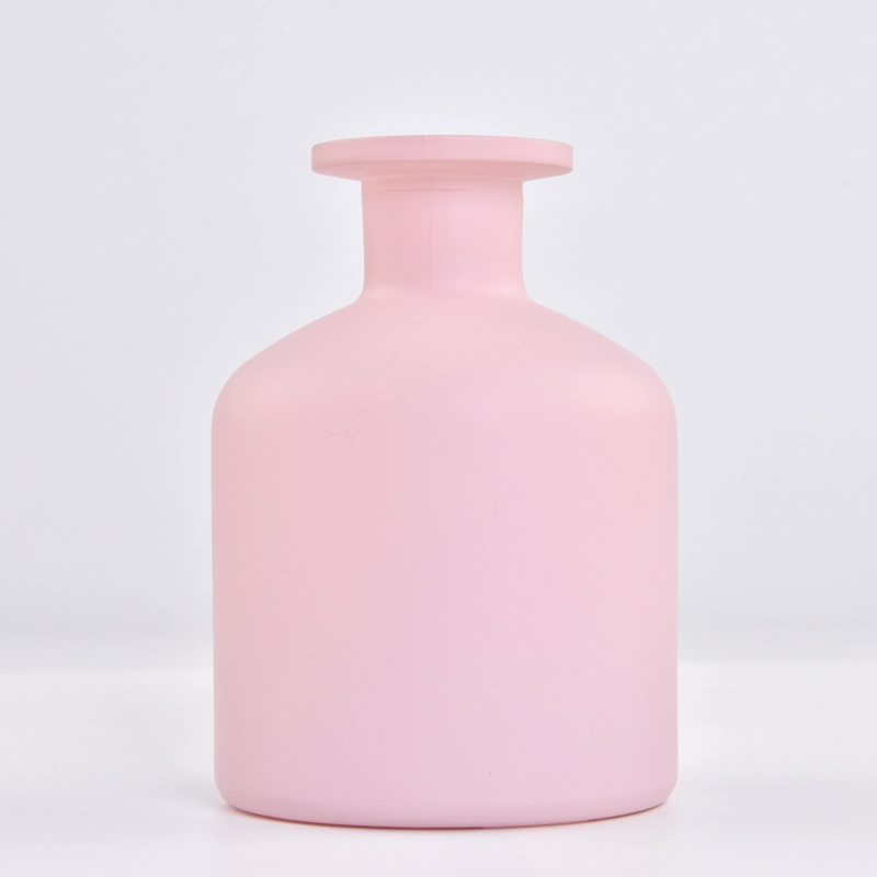 wholesale reed glass diffuser bottle matte glass bottle