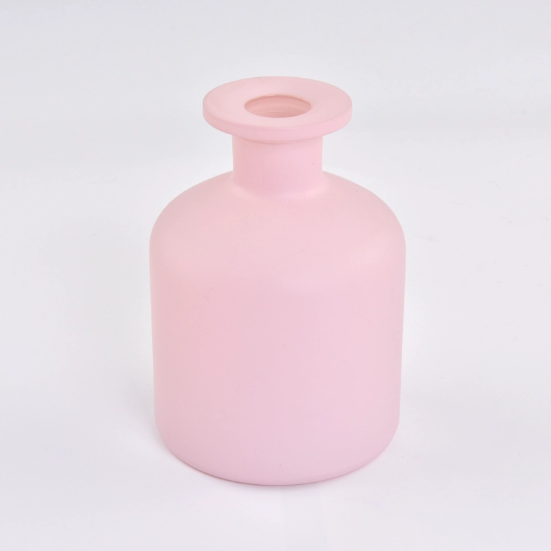 wholesale reed glass diffuser bottle matte glass bottle