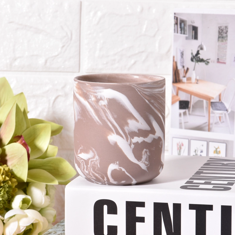 ceramic empty candle jars unique luxury candle vessels custom container candle vessel