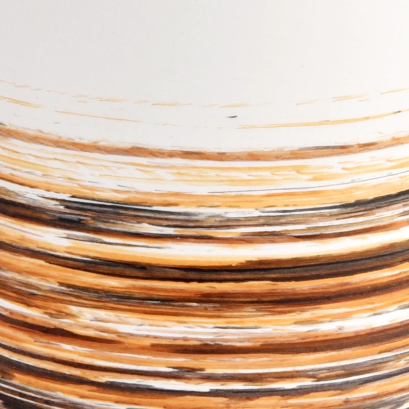 unique ombre design ceramic candle jars for home decoration